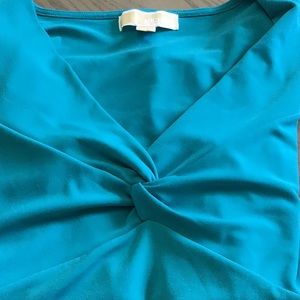 Micheal kors  teal top